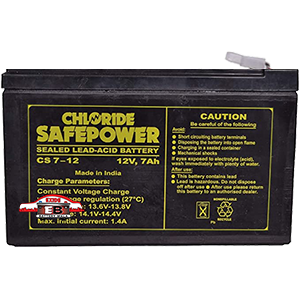 EXIDE SMF EP-12V-7 AH